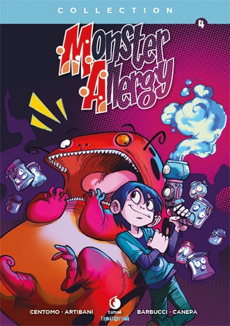 Tunuè Monster Allergy Collection 4 fumetto cover Barbucci