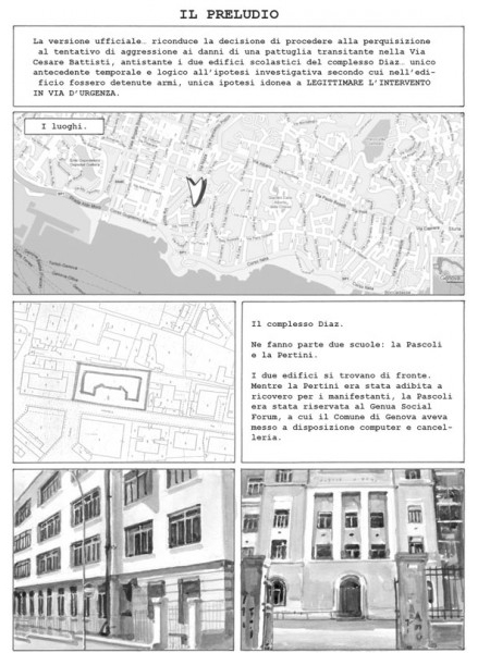 BeccoGiallo Graphic Journalism Dossier Genova G8 fumetto 144 pg