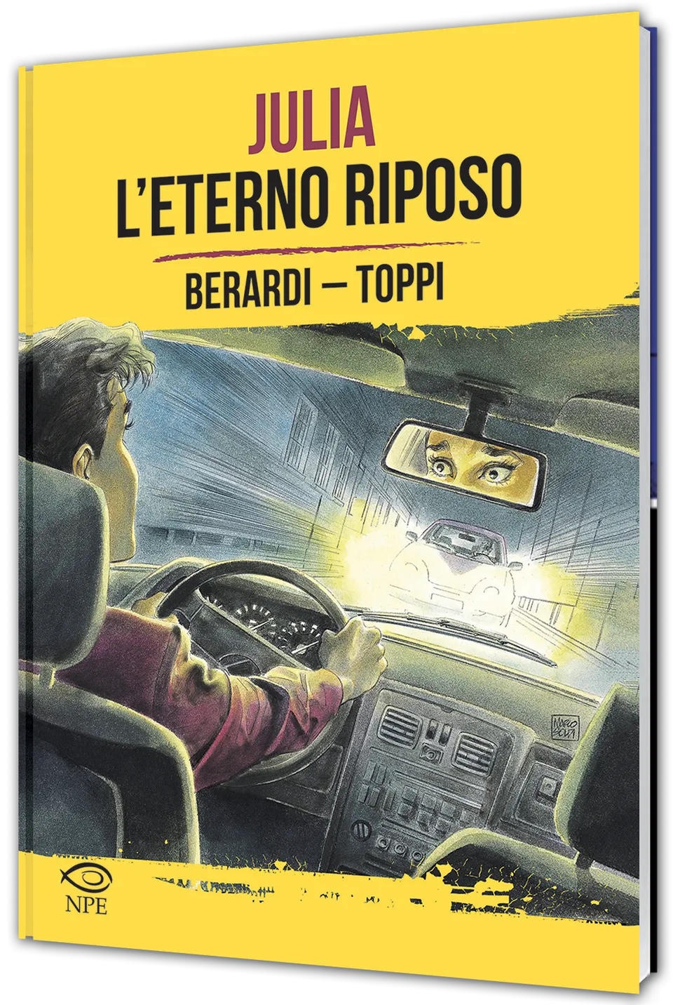 Nicola Pesce Maestri del Fumetto Julia L’eterno riposo fumetto giallo