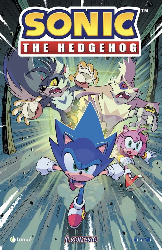 Tunué Straniera Sonic Vol.4 Il contagio fumetto ragazzi