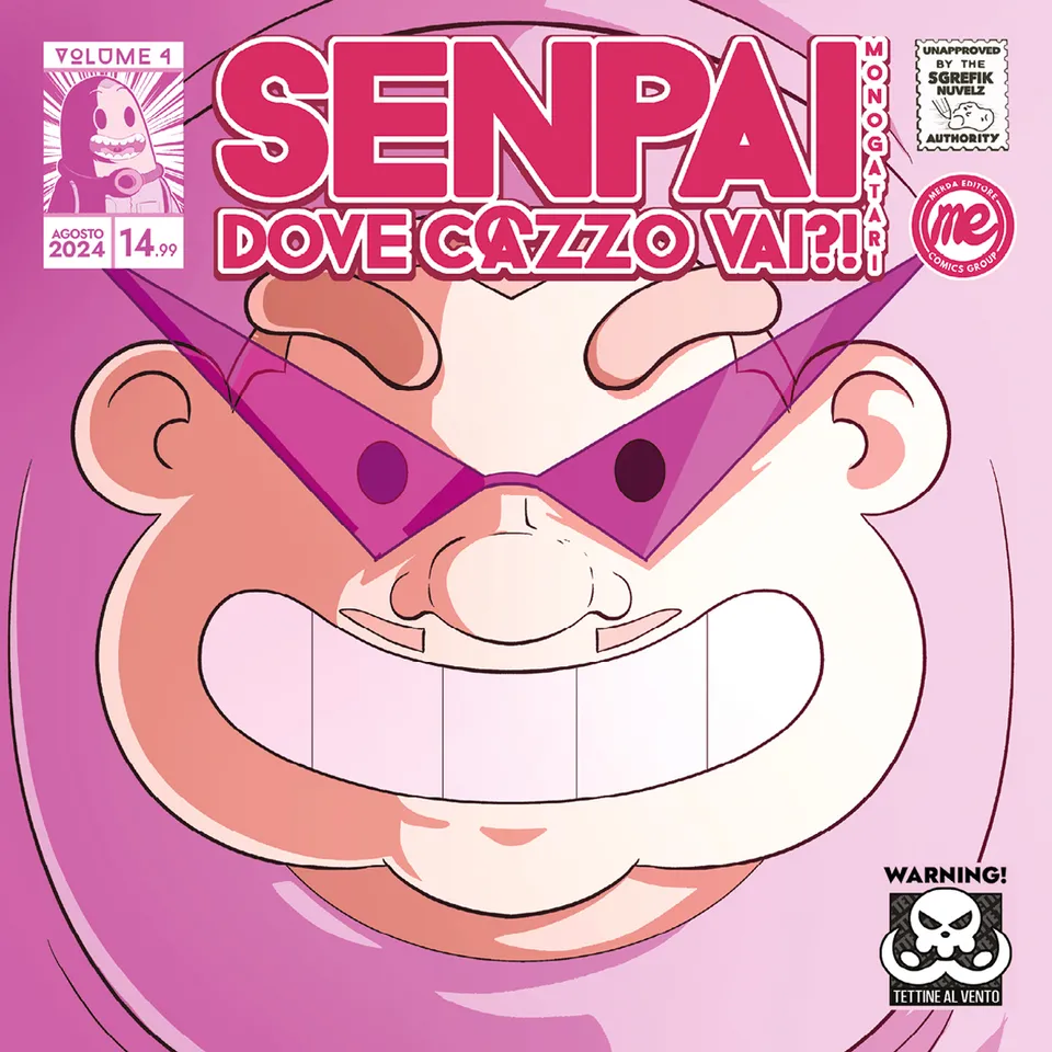 Merda Editore Senpai dove c@zzo vai Monogatari 4 fumetto finale