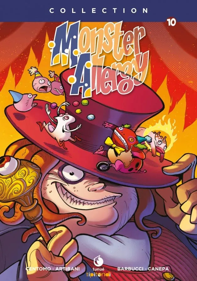 Tunué Tipitondi Extra Monster Allergy Collection 10 fumetto