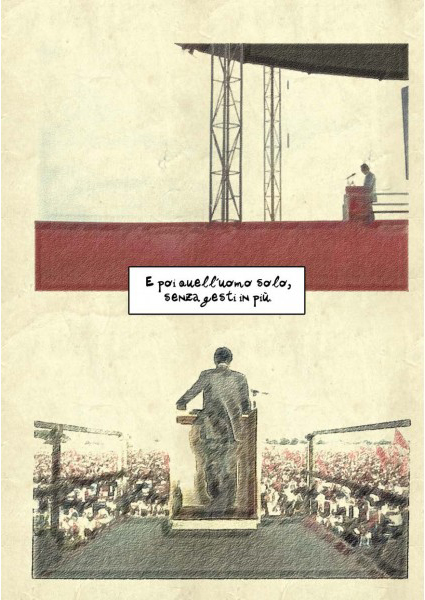 BeccoGiallo Biografie Arrivederci, Berlinguer fumetto 128 pagine colori