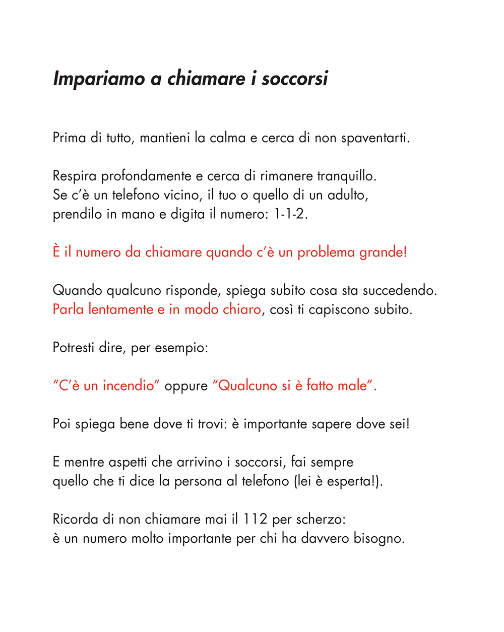 BeccoGiallo Kids Primo soccorso spiegato fumetto bambini