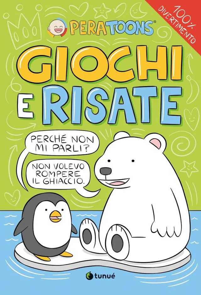 Tunuè Giochi e Risate libro Pera Toons brossurato enigmi e battute