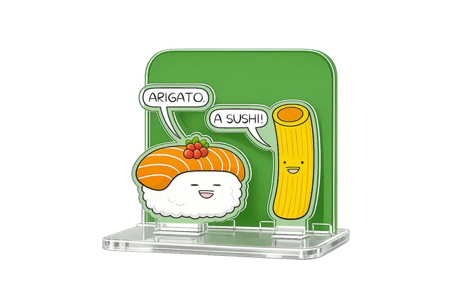 Tunuè Pera Toons Sushi playset collezione gadget
