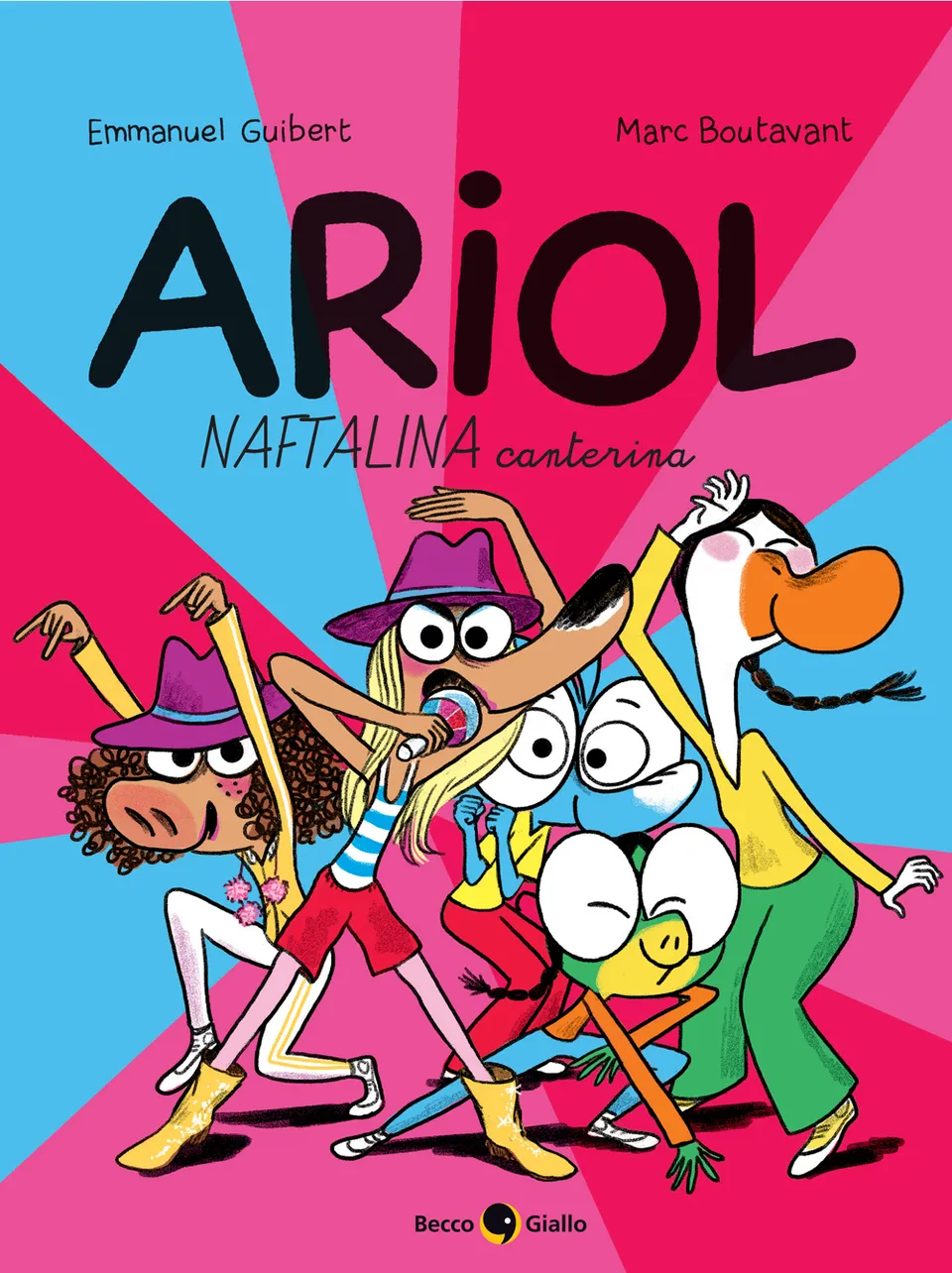 BeccoGiallo Kids Ariol Naftalina fumetto 128 pp colori