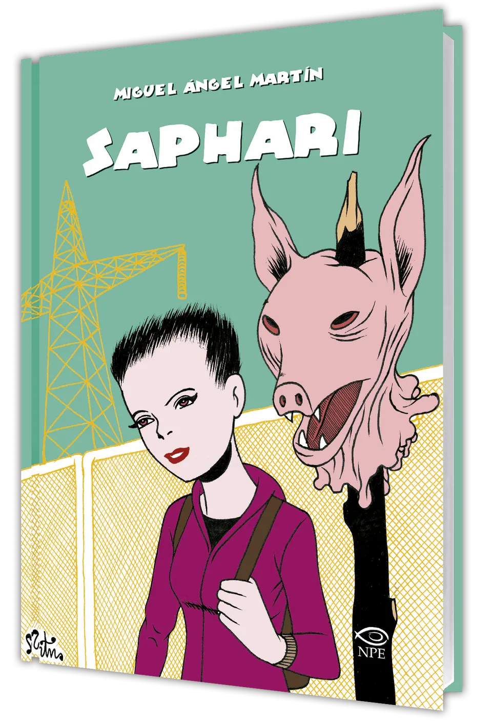 Nicola Pesce Martin Saphari fumetto brossurato distopico