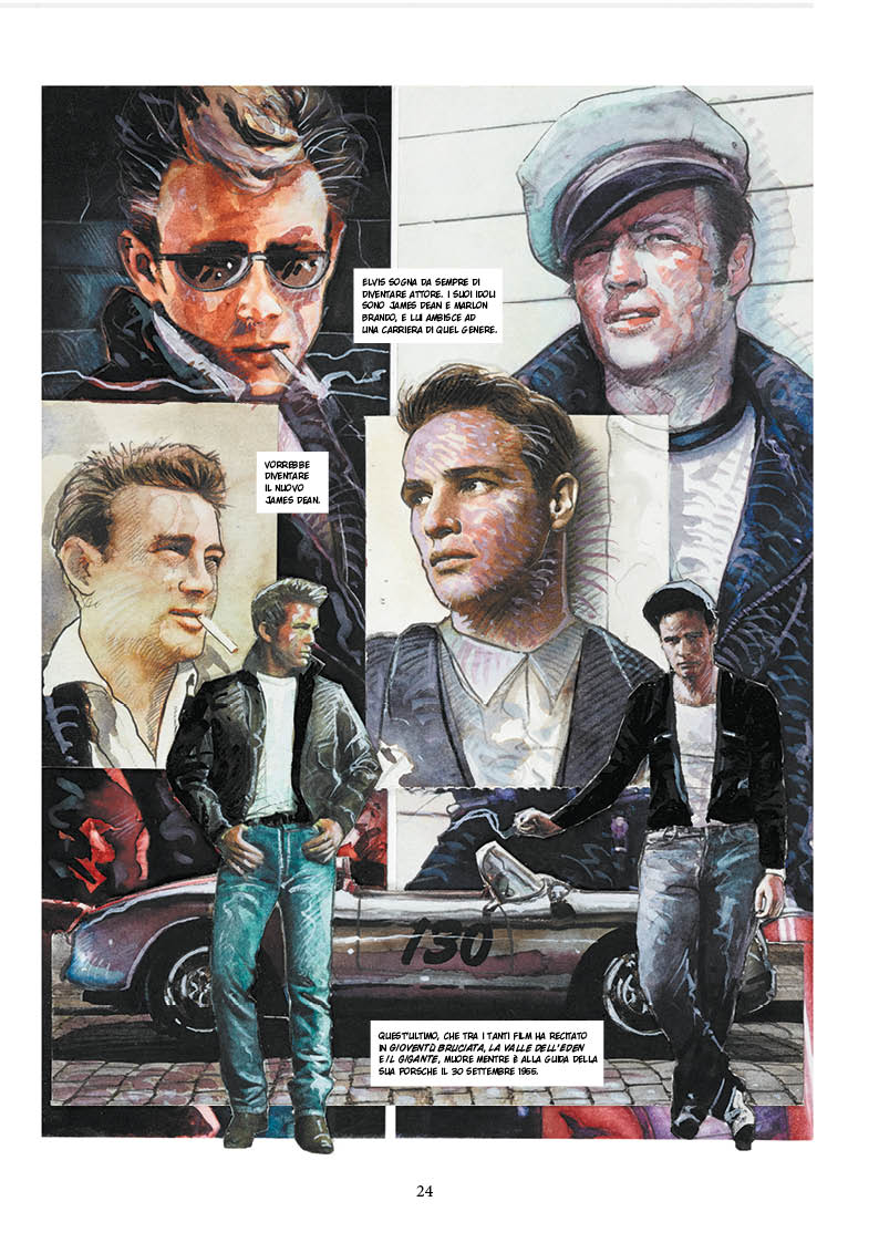 Nicola Pesce Music & Comics Elvis fumetto biografico