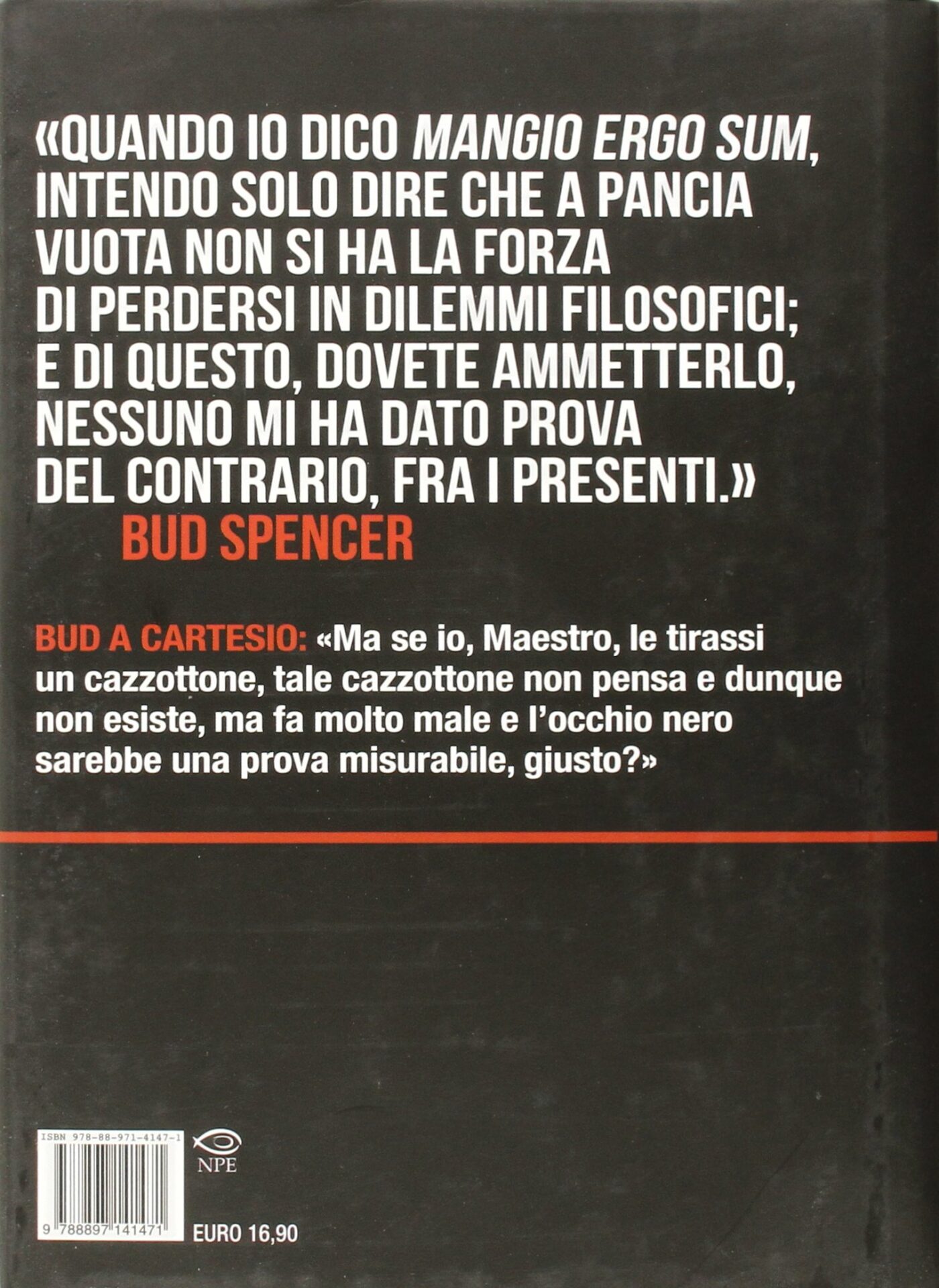 Nicola Pesce Mangio Ergo Sum libro brossurato cucina