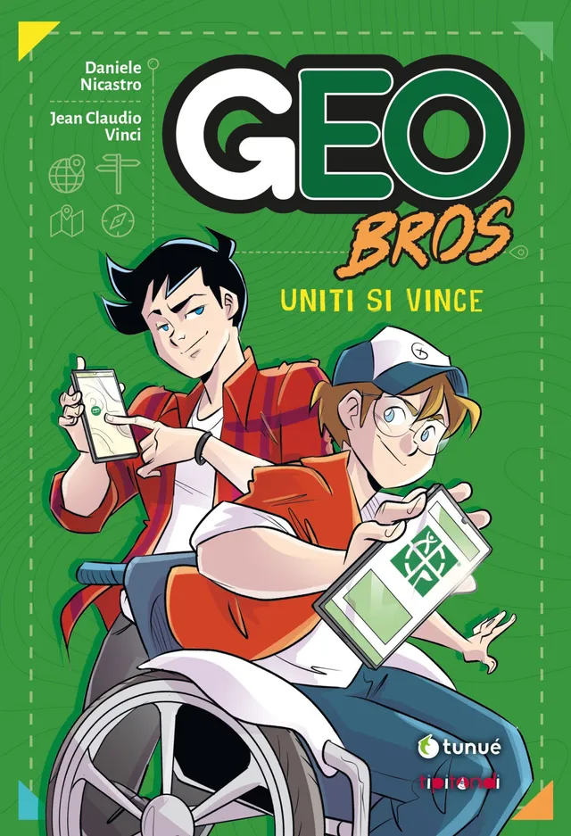 Tunuè Geo Bros Uniti si Vince fumetto ragazzi avventura