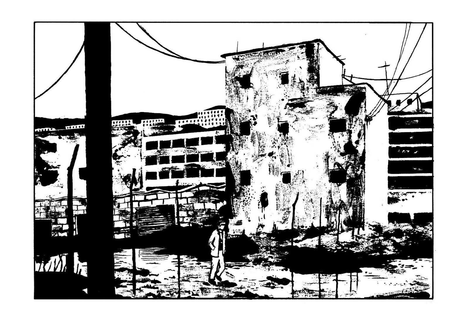 Nicola Pesce Nuvole Luce Nera fumetto brossurato noir