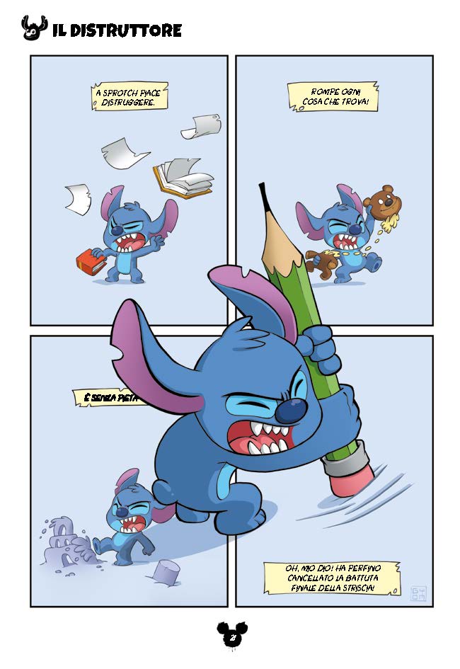 Nicola Pesce Nuvole in Tempesta Freaky Mouse fumetto brossurato