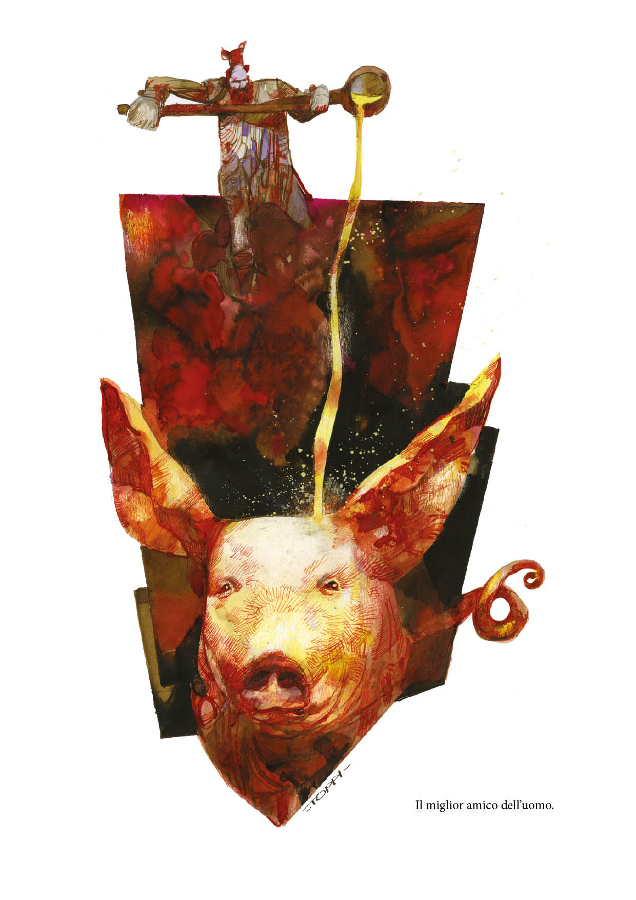 Nicola Pesce Sergio Toppi Bestiario volume brossurato