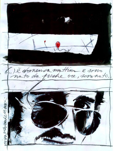 BeccoGiallo Biografie Gigi Meroni il ribelle granata fumetto 144 pp