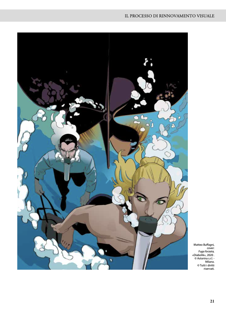 Nicola Pesce Diabolik Il nuovo corso artistico saggio brossurato