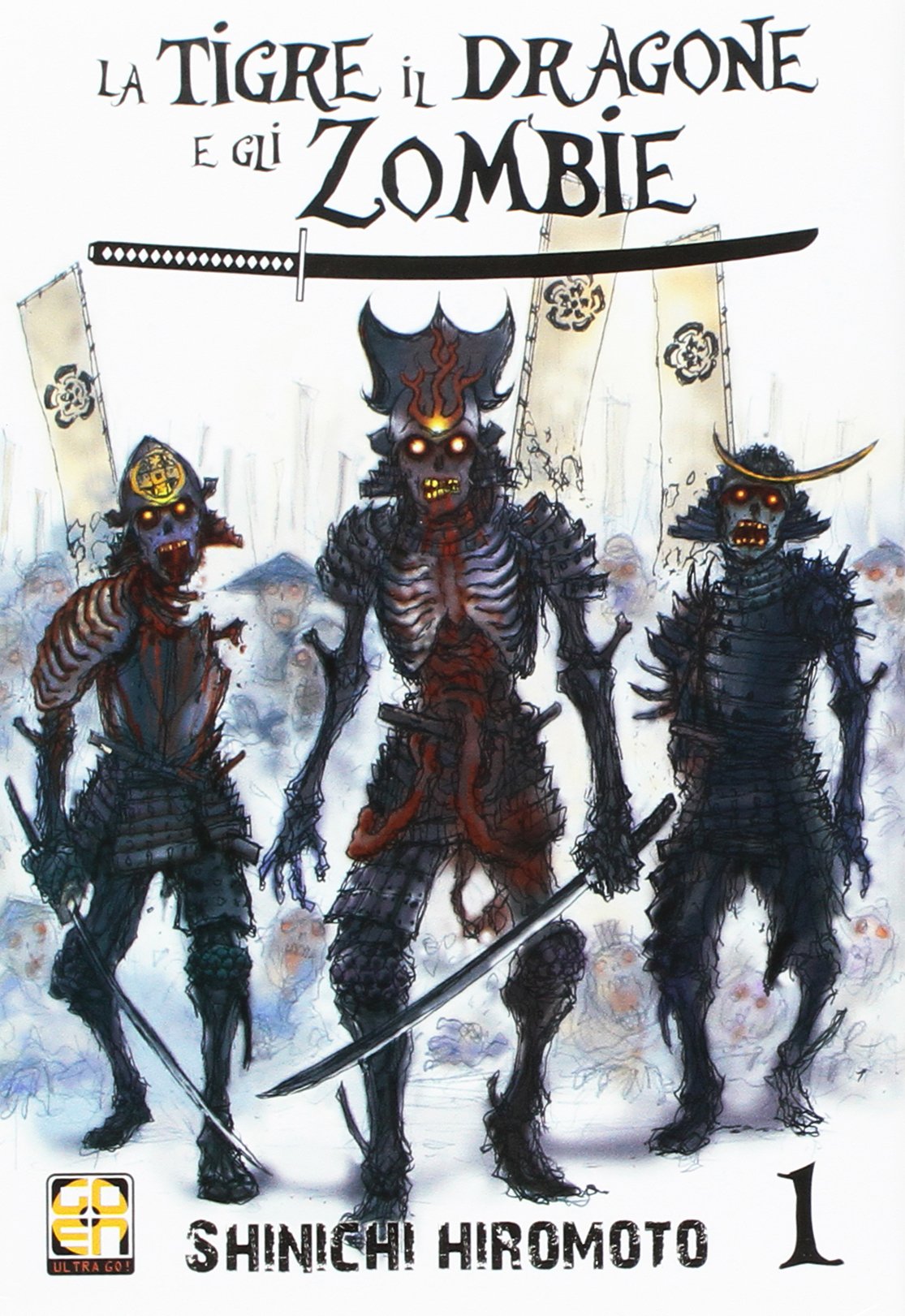 Goen SF Collection Tigre il Drago e gli Zombie 1 manga volume 5 zombie