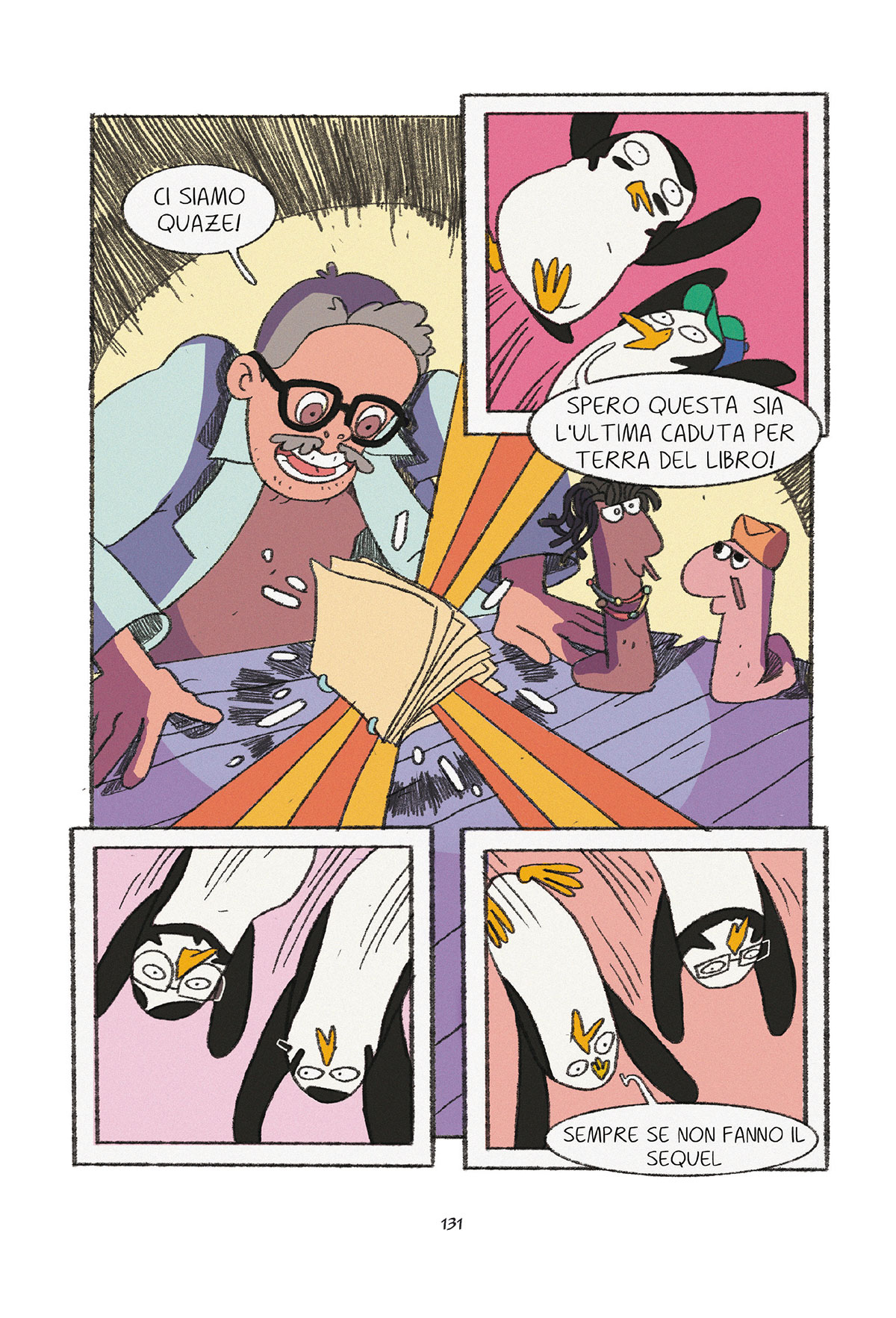 BeccoGiallo Unplugged Pinguini Tattici Nucleari fumetto 144 pp