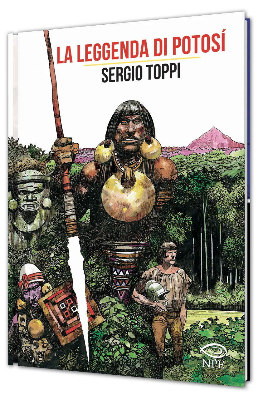 Nicola Pesce Maestri del Fumetto La leggenda di Potosí fumetto brossurato