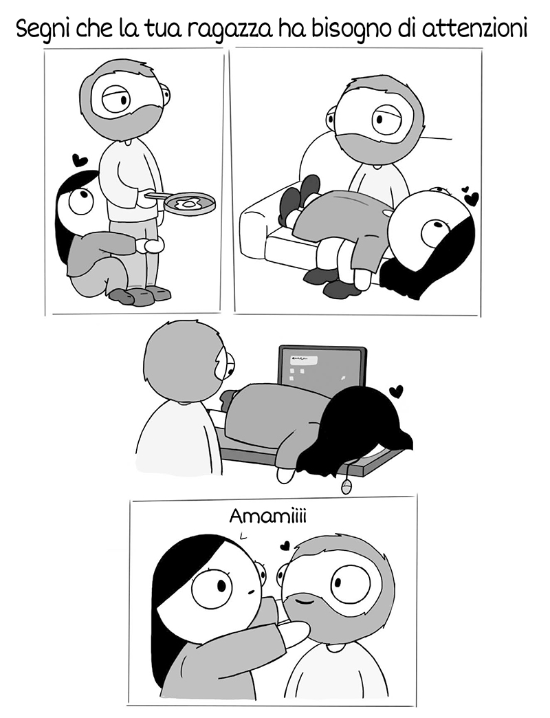 BeccoGiallo Webcomics Piccoli momenti d’amore fumetto volume 1