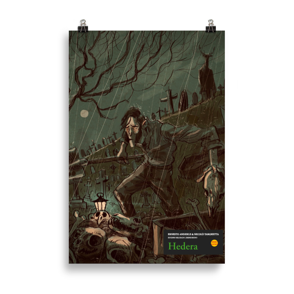 BeccoGiallo Merch Hedera poster A4 21x30 carta opaca