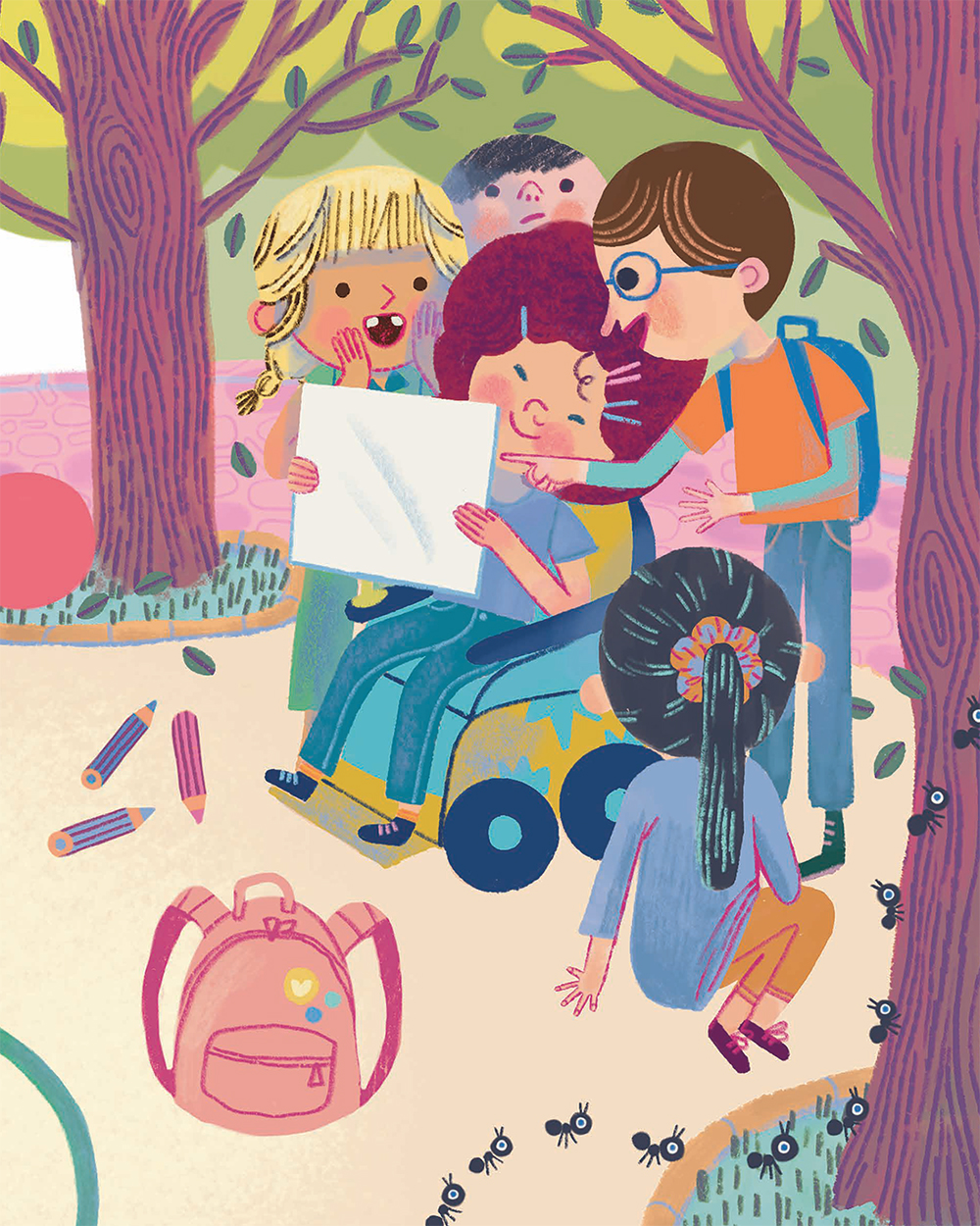 BeccoGiallo Kids Disabilità spiegata ai bambini libro cartonato 48 pp