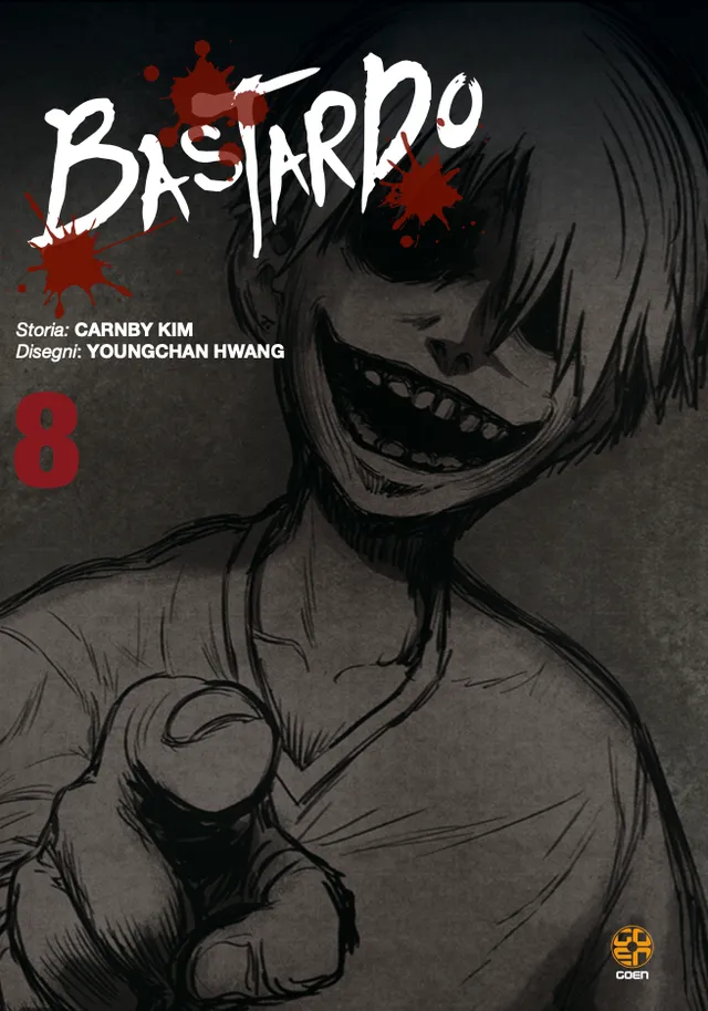 Goen Deluxe Bastardo 8 manhwa thriller a colori edizione