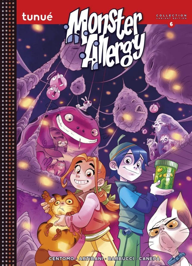 Tunuè Monster Allergy Collection Variant 6 fumetto
