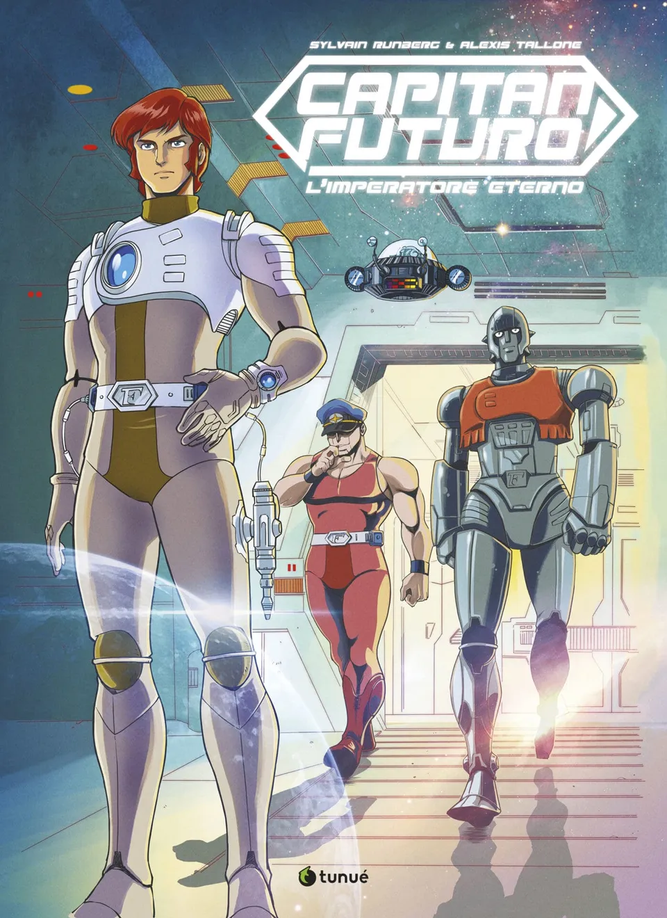 Tunuè Capitan Futuro graphic novel L'Imperatore dello Spazio