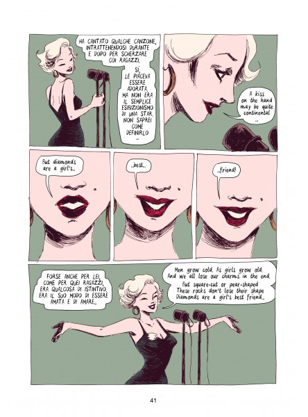 BeccoGiallo Biografie Goodbye Marilyn fumetto brossurato 160 pg