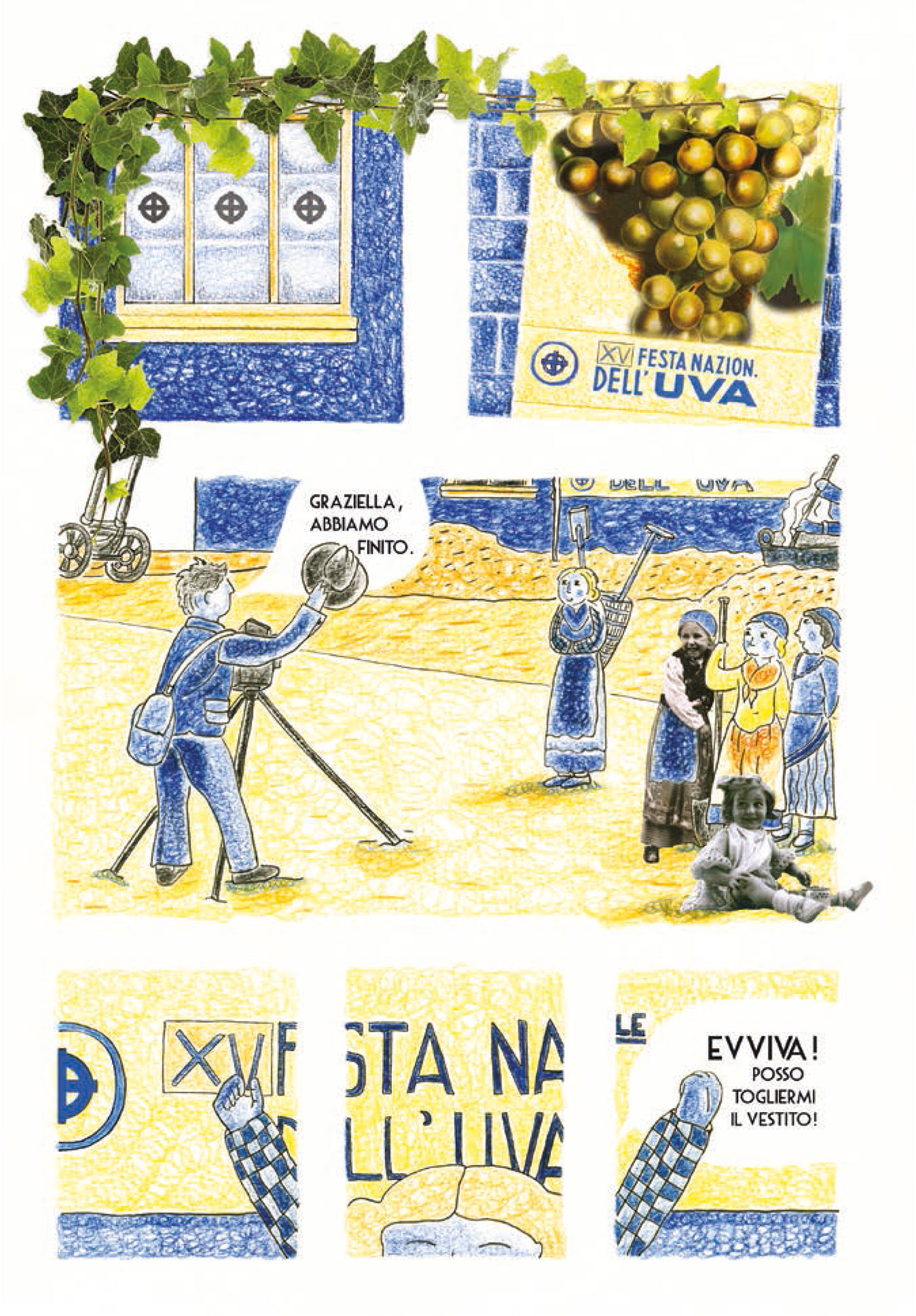 BeccoGiallo Graphic Journalism Patria Crescere in guerra fumetto