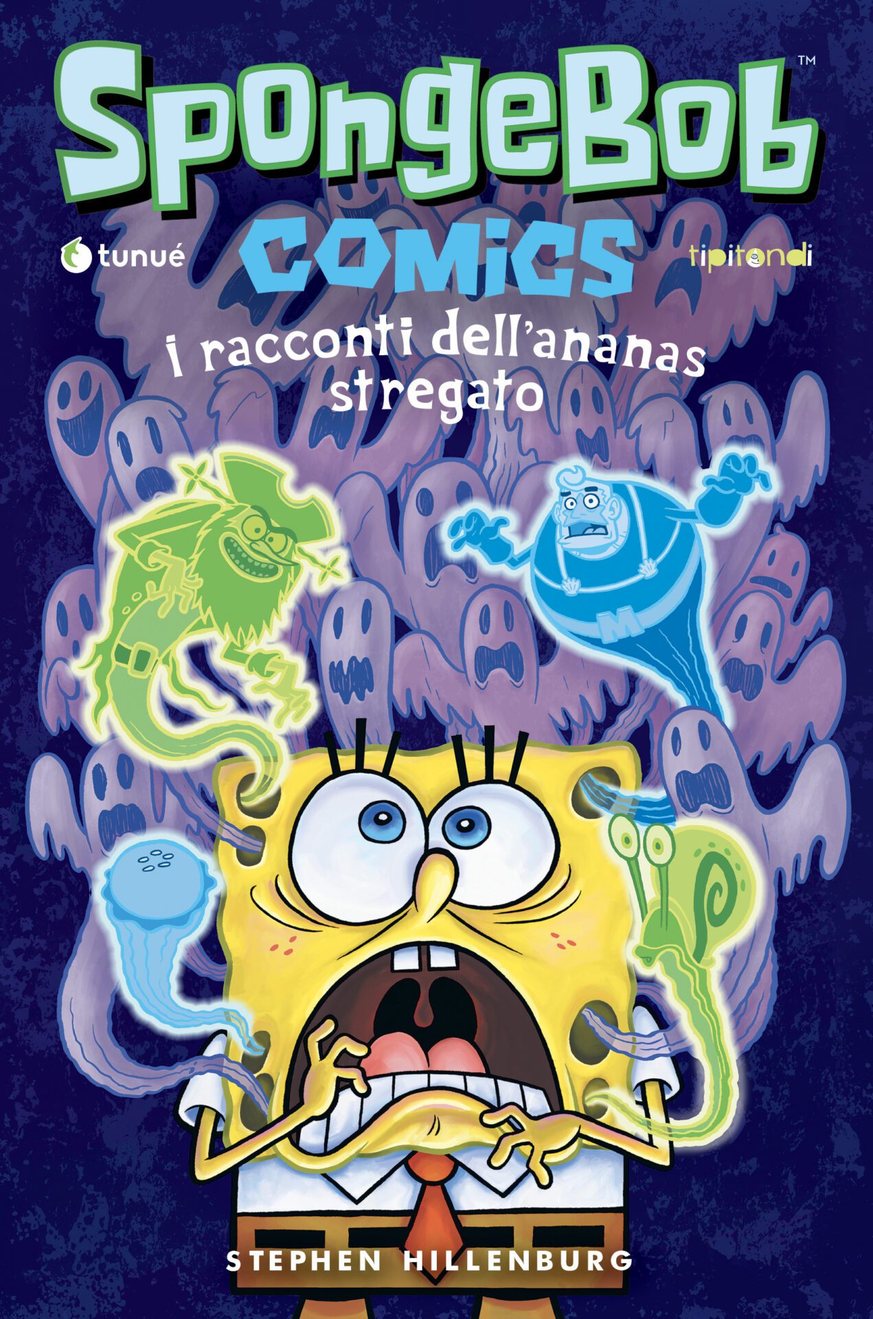 Tunuè SpongeBob Volume 3 fumetto kids fantasmi