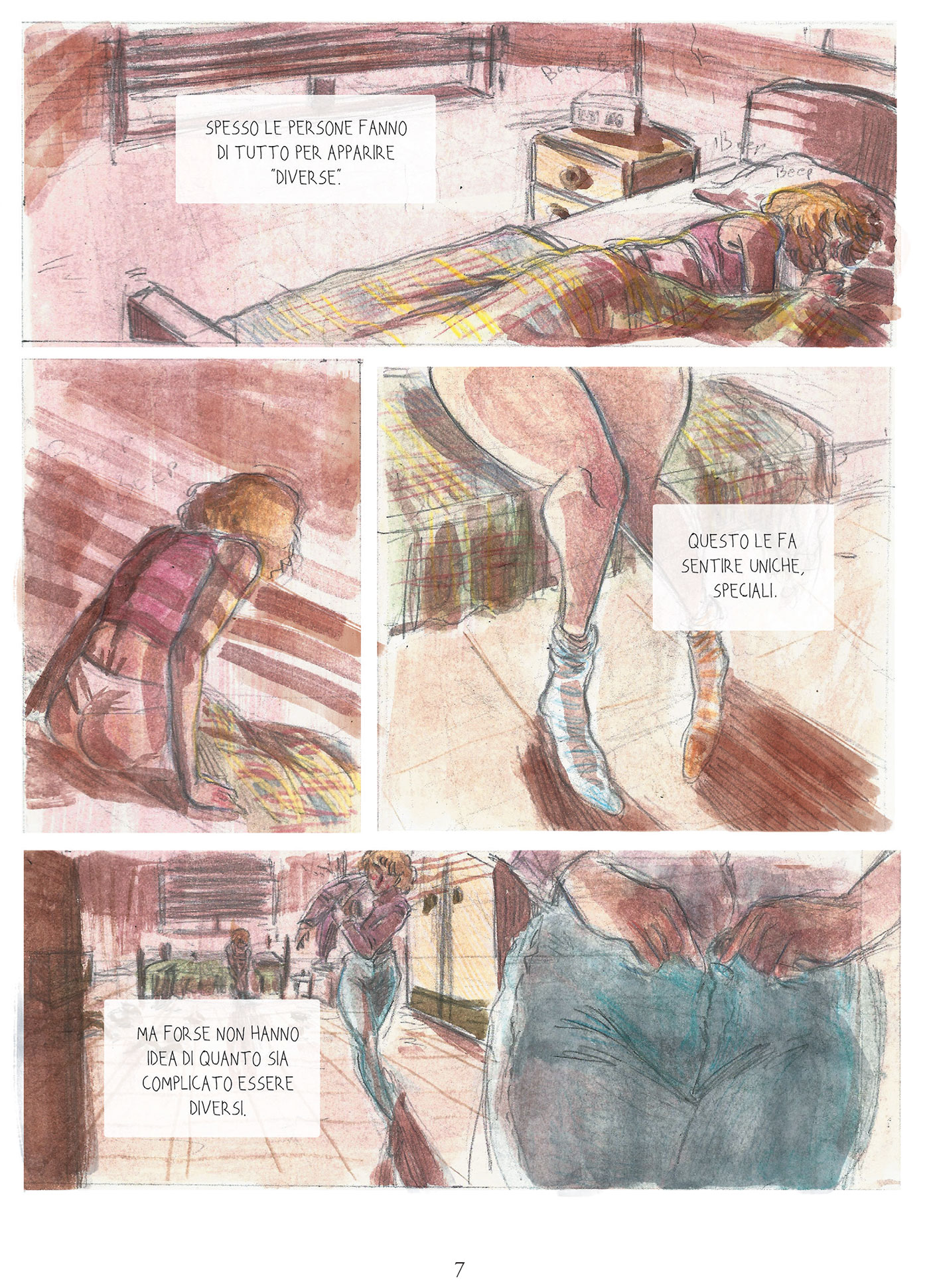 BeccoGiallo Fiction Gianna graphic novel brossura 136 pp colori