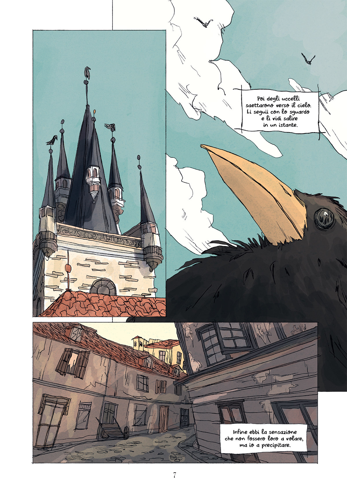 BeccoGiallo Biografie Kafka Diario di un disperso fumetto brossura 152 pp