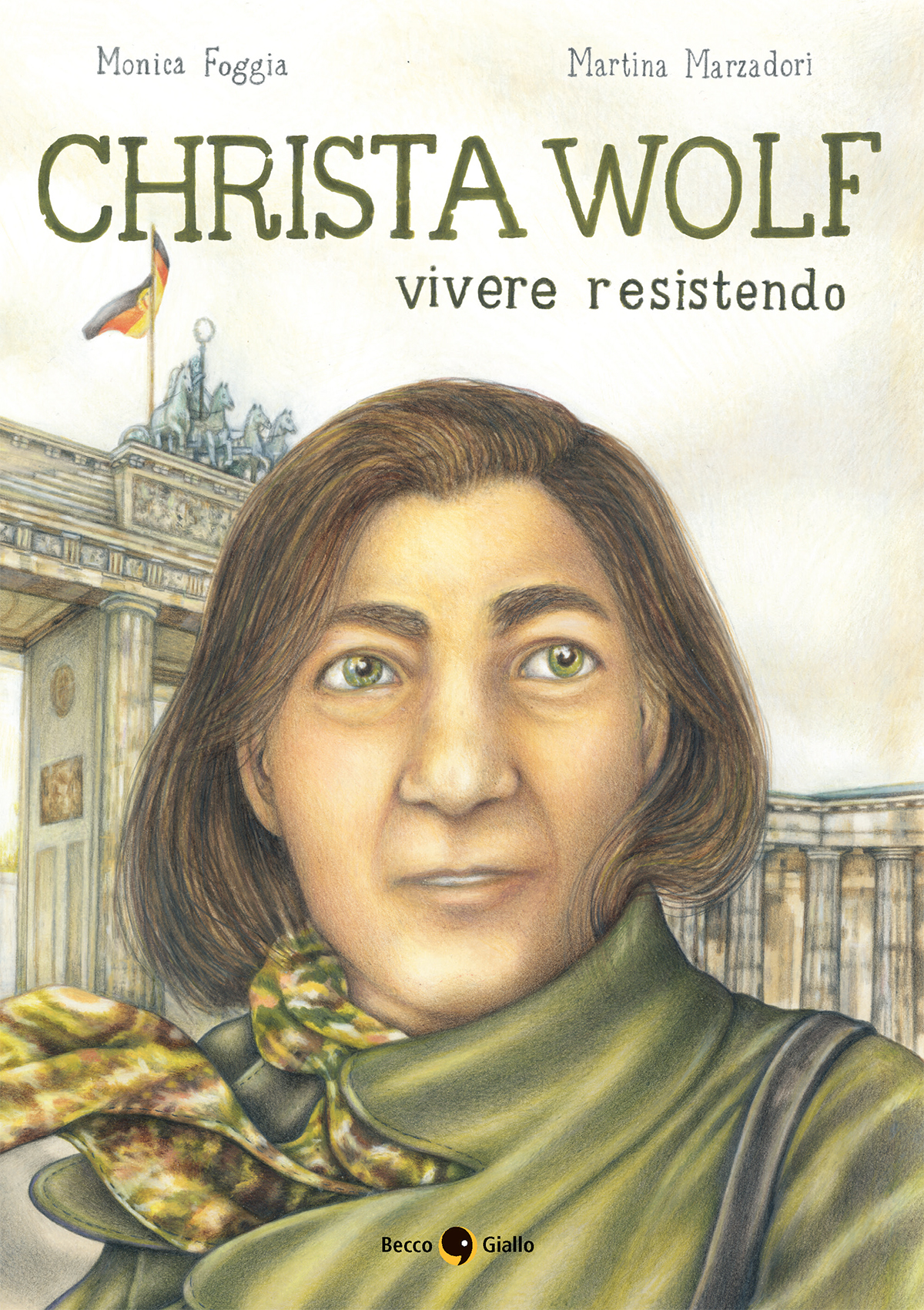 BeccoGiallo Biografie Christa Wolf Vivere resistendo fumetto colori