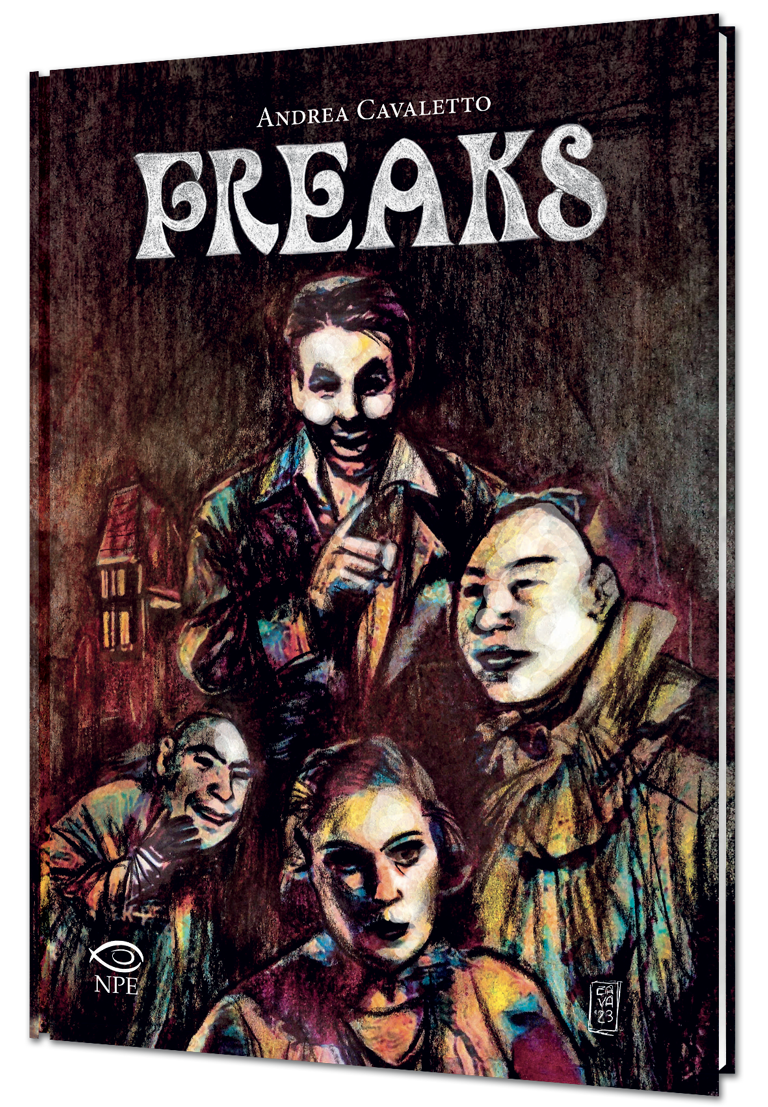 Nicola Pesce Horror Freaks fumetto horror brossurato