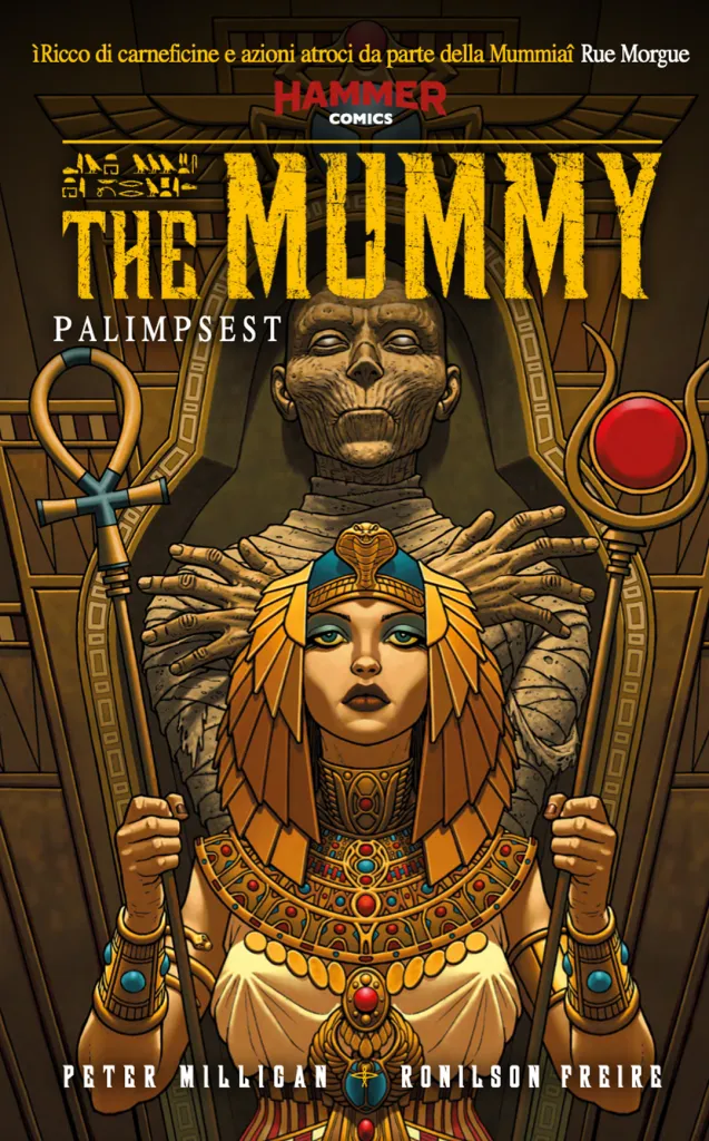 Goen Real World La Mummia Palimpsest graphic novel fantasy azione