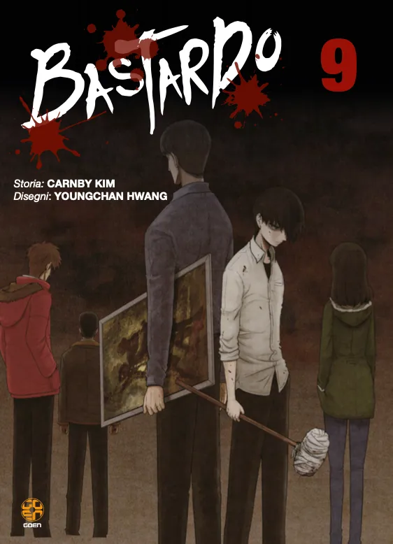 Goen Bastardo 9 manhwa thriller a colori volume 9