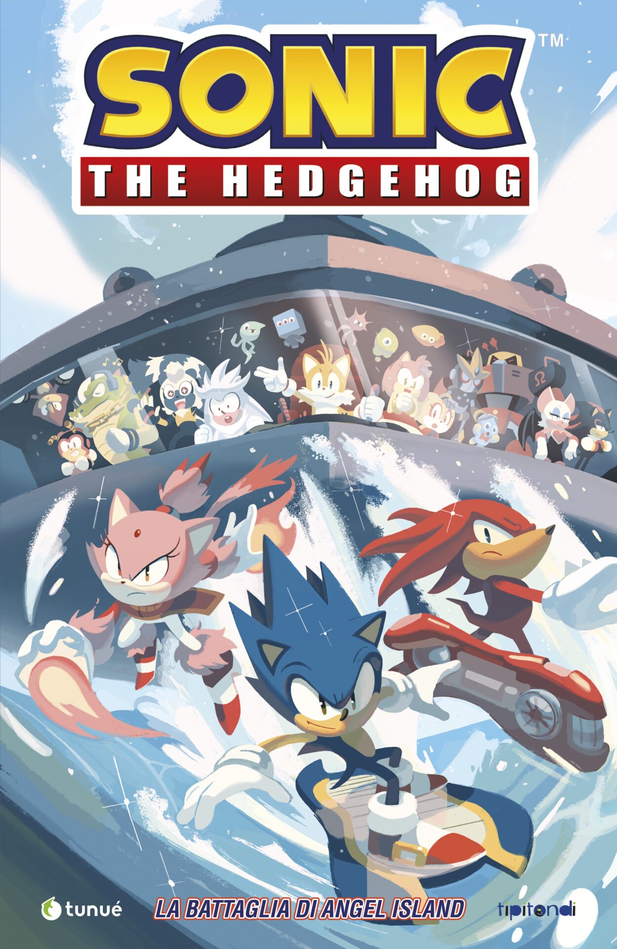 Tunuè Sonic Vol.3 Battaglia di Angel Island fumetto