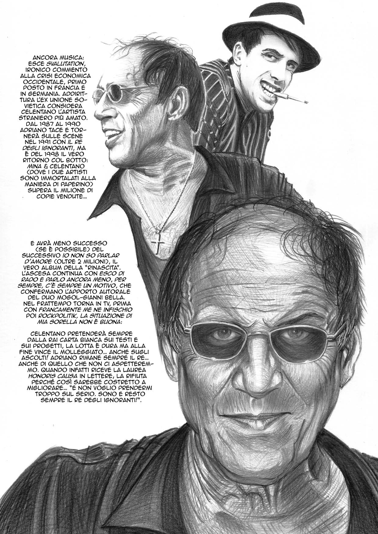 Nicola Pesce Music Storia Musica Leggera Italiana fumetto