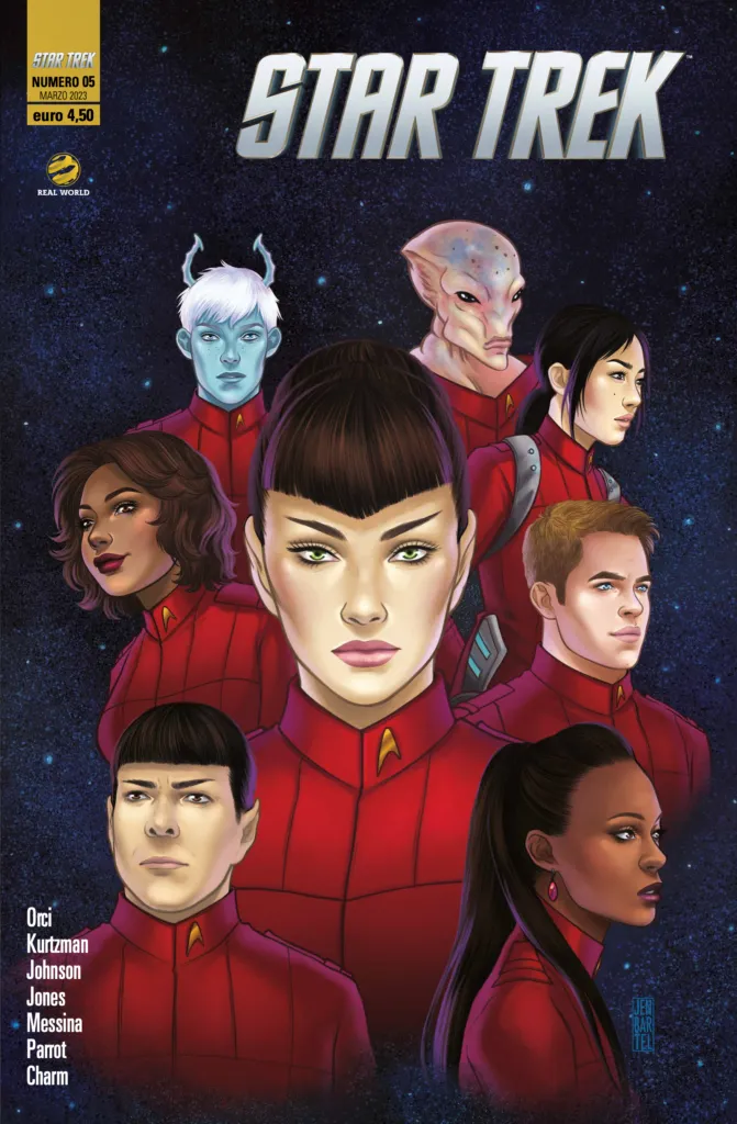 Goen Real World Star Trek 5 fumetto volume 5 prequel film