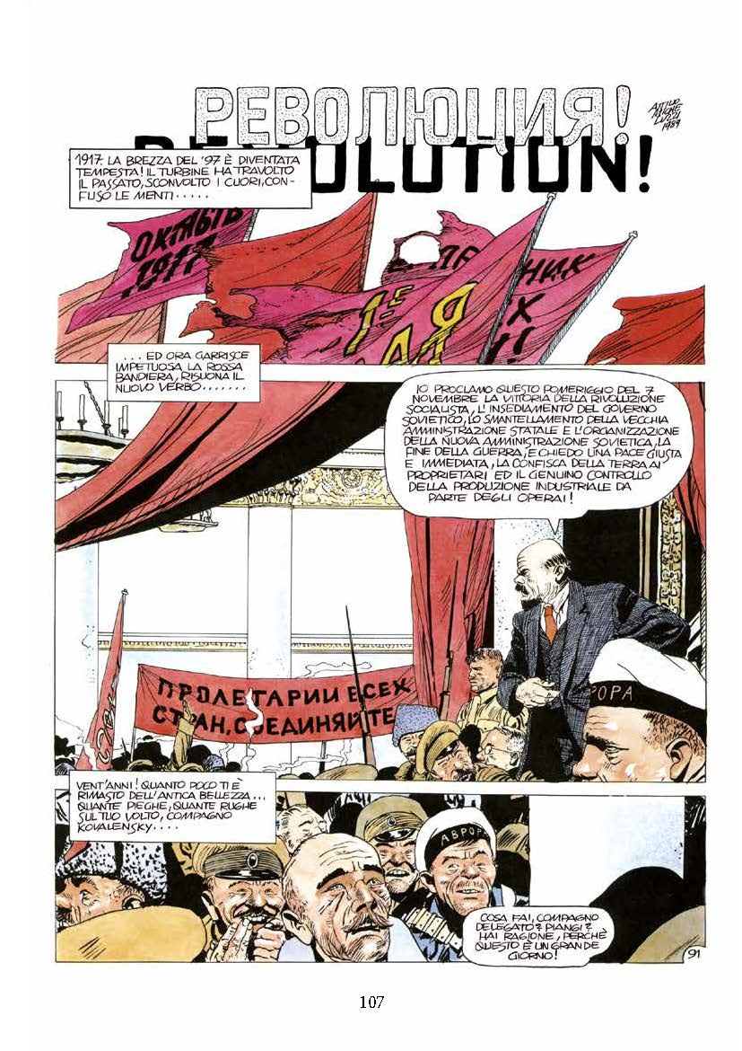 Nicola Pesce Attilio Micheluzzi Siberia fumetto brossurato