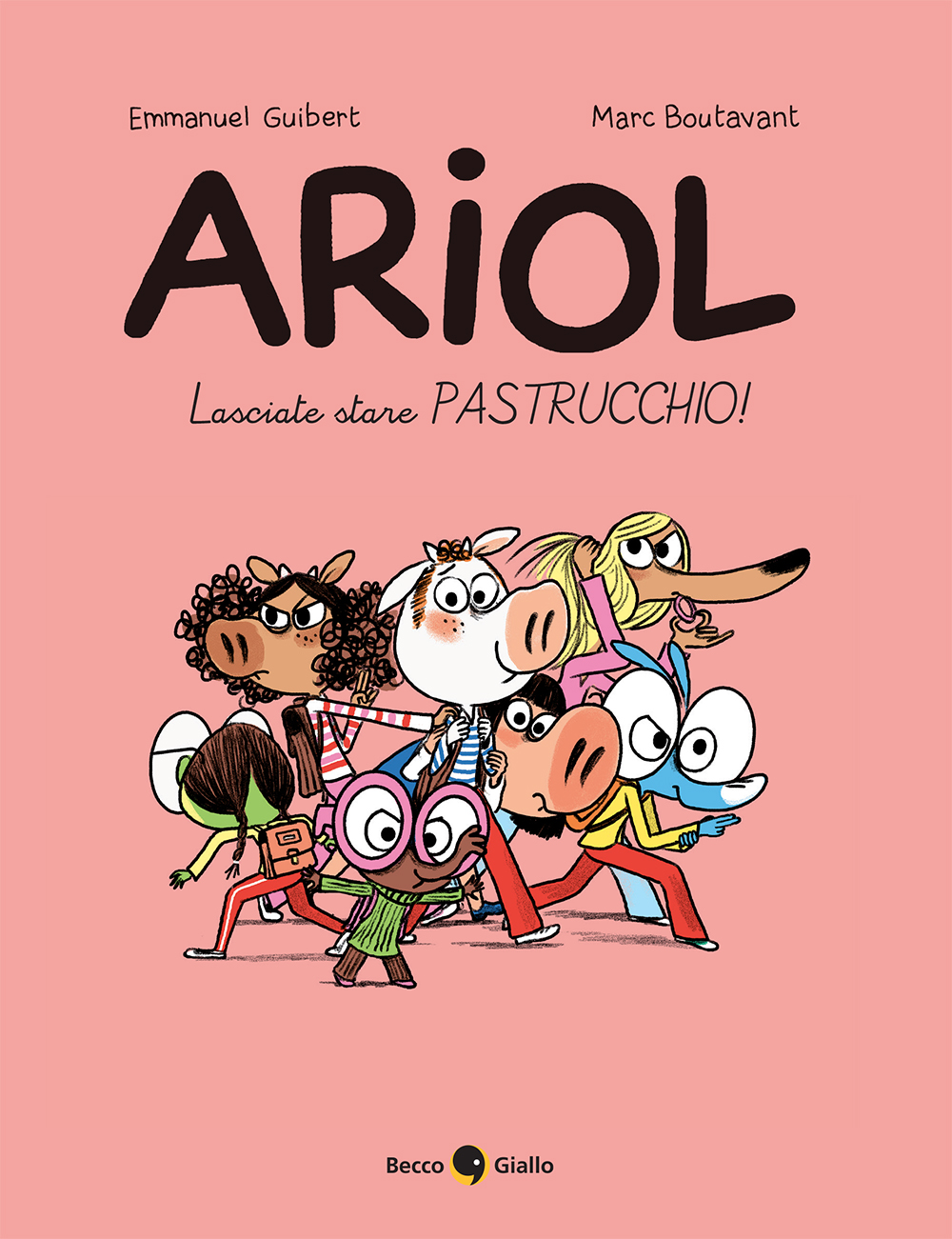 BeccoGiallo Kids Ariol Lasciate stare Pastrucchio fumetto 128 pagine