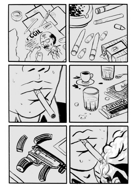 BeccoGiallo Graphic Journalism Il sequestro Moro fumetto 144 pp b/n