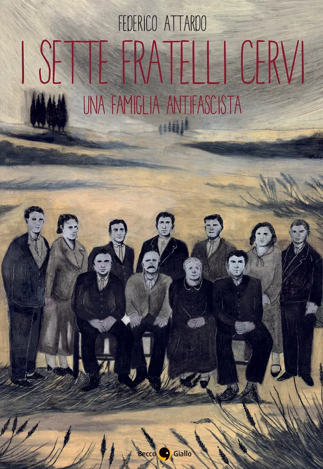 BeccoGiallo Biografie Sette Fratelli Cervi fumetto colori 128 pp.
