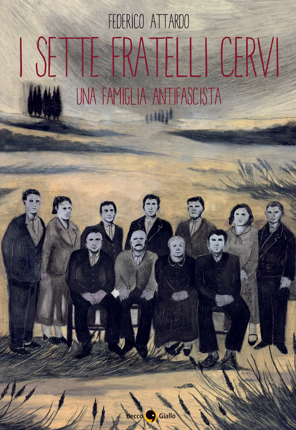 BeccoGiallo Biografie Sette Fratelli Cervi fumetto colori 128 pp.