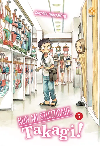 Goen Non mi stuzzicare Takagi 5 manga volume 5 comico