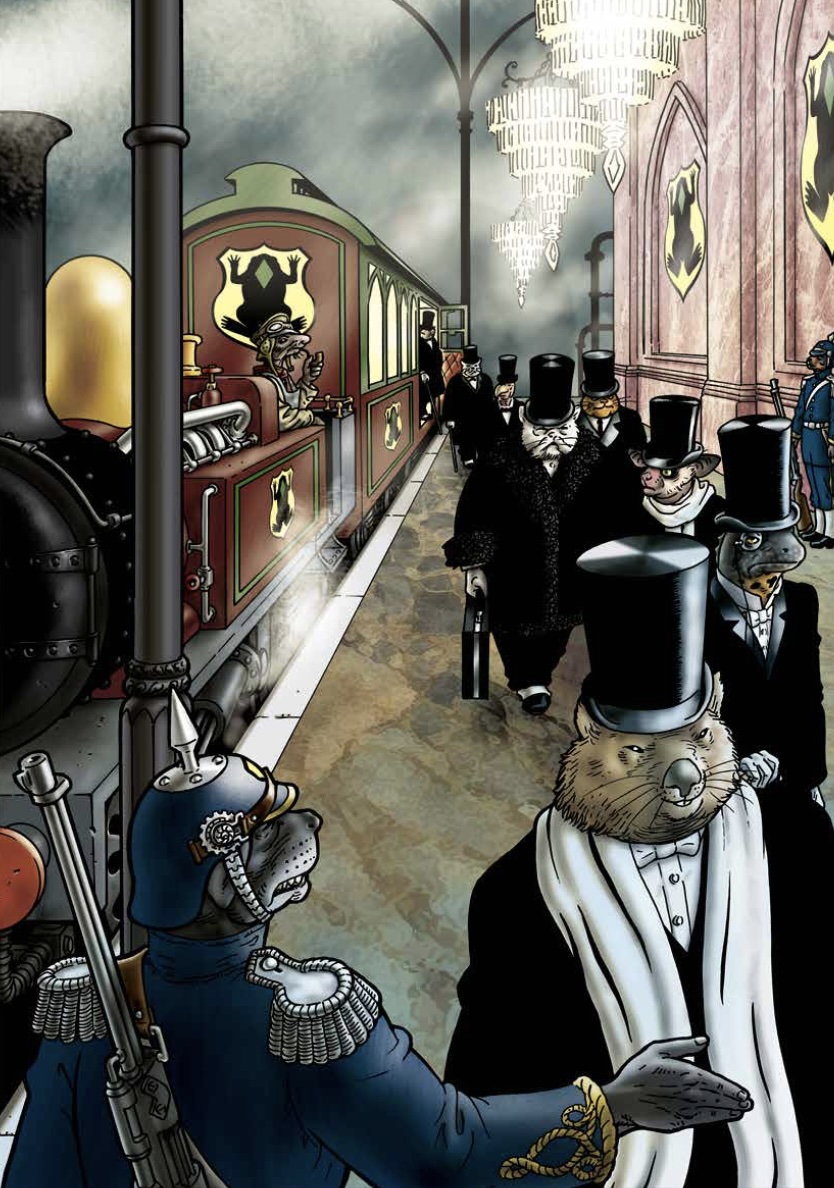 Nicola Pesce Grandville Omnibus Vol.2 fumetto steampunk
