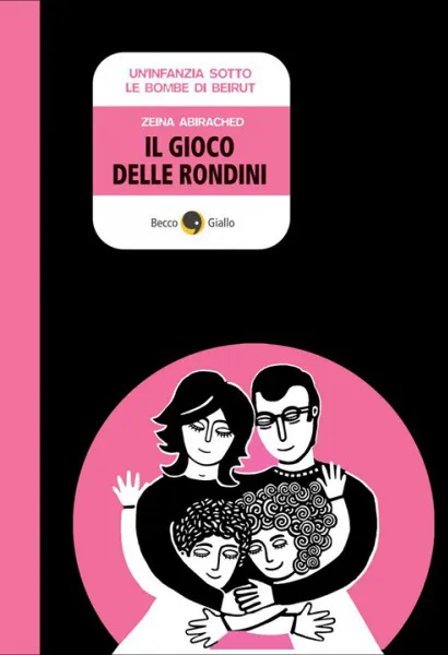 BeccoGiallo Il gioco delle rondini graphic novel cartonato b/n