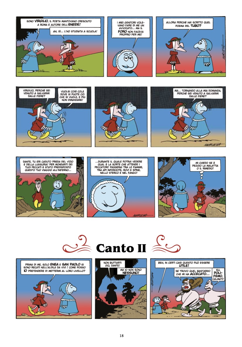 Nicola Pesce Editore Marcello Dante Divina Commedia a fumetti volume